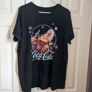Torrid Coca-Cola Santa Tee